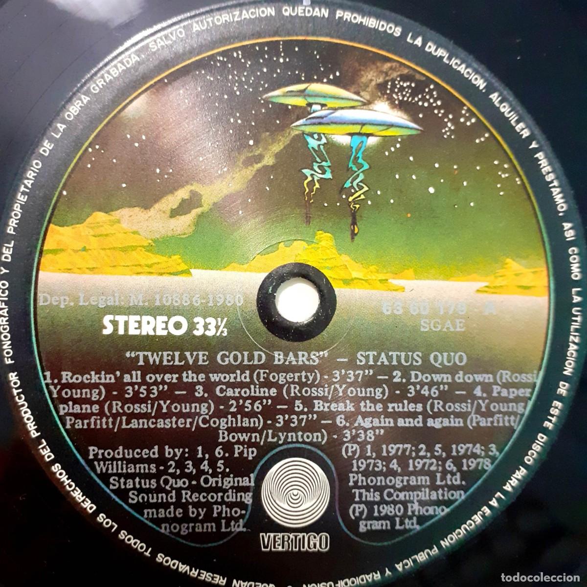 Discos de vinilo: Discos de vinilo LP y singles de STATUS QUO - Foto 6