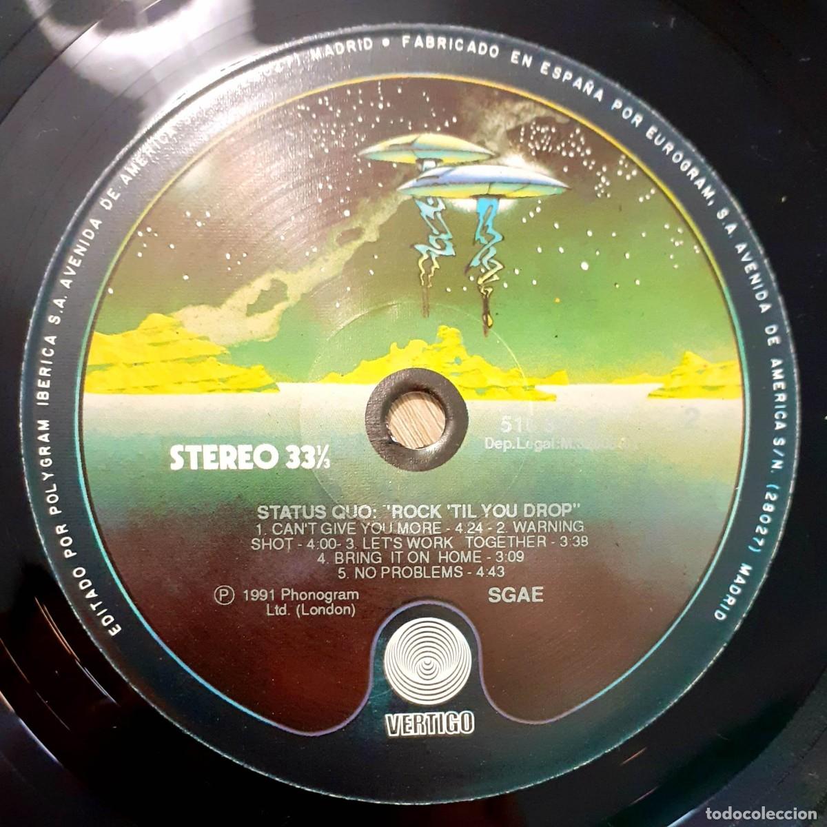 Discos de vinilo: Discos de vinilo LP y singles de STATUS QUO - Foto 9