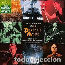 Discos de vinilo: DEPECHE MODE 3xLP BOX SET Heroes At Madison Square Garden (Lime Green Colour) lp