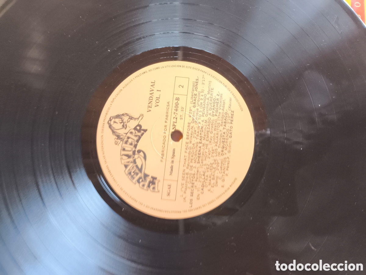 Discos de vinilo: Vendaval.lote.V.n.123 - Foto 4