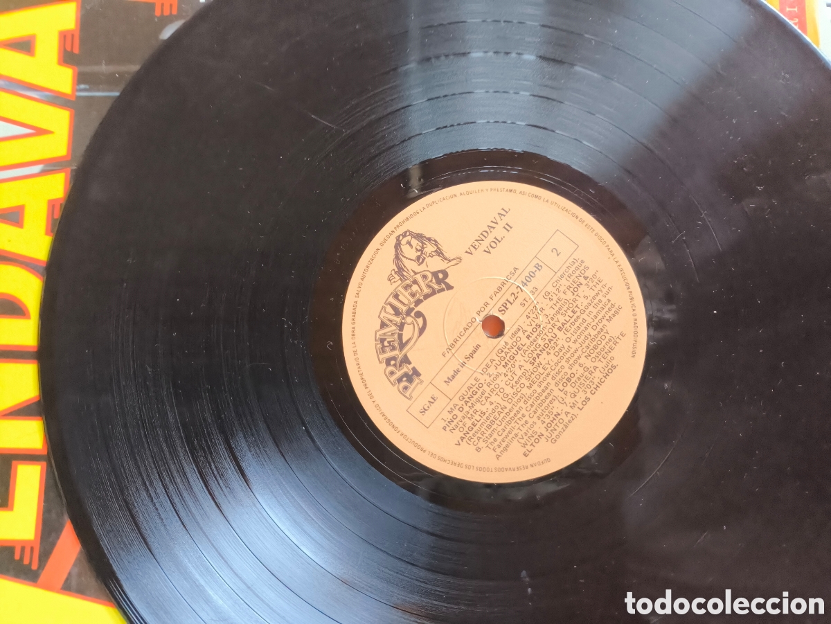 Discos de vinilo: Vendaval.lote.V.n.123 - Foto 6