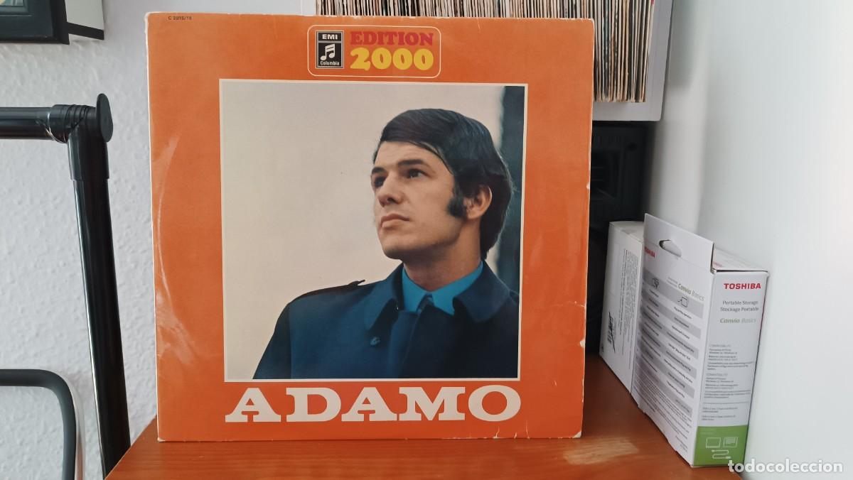 Discos de vinilo: D) Adamo &rdquo;Edition 2000&rdquo; Lp a&ntilde;o 2000 (recopilaci&oacute;n) Made in Germany - portada doble -LEER DESCRIPCION