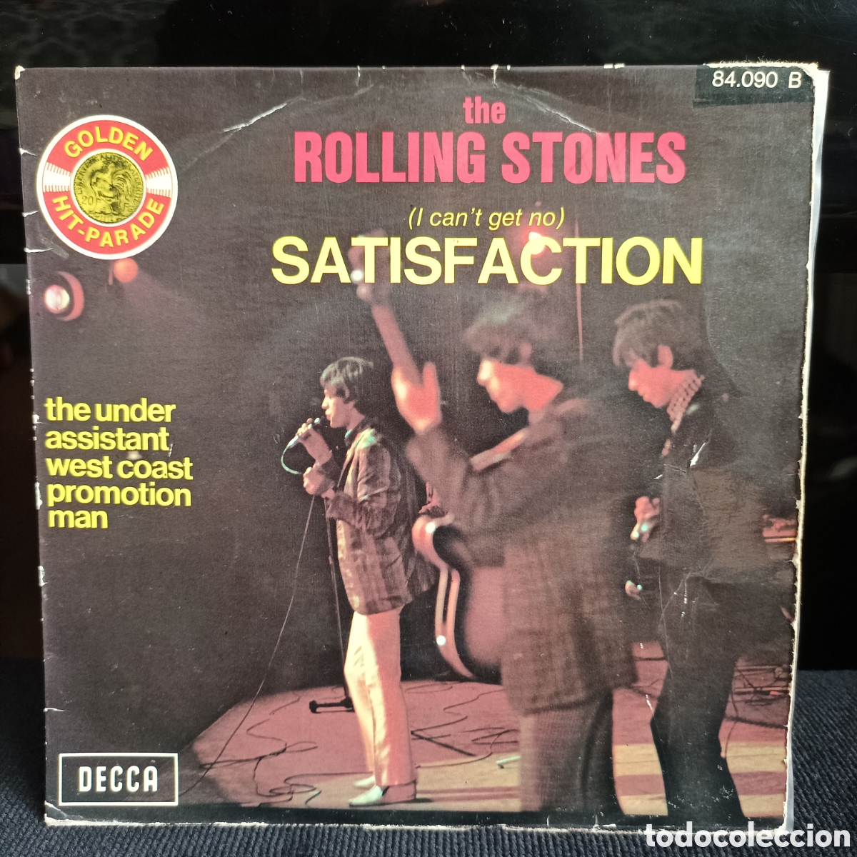 Vinyl records: The Rolling Stones - Satisfaction 1973? Belgica