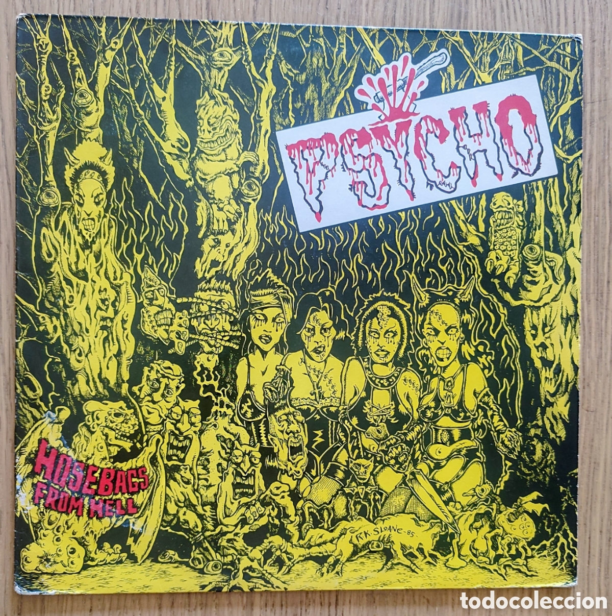Discos de vinilo: LP PSYCHO PUNK ROCK GRINDCORE