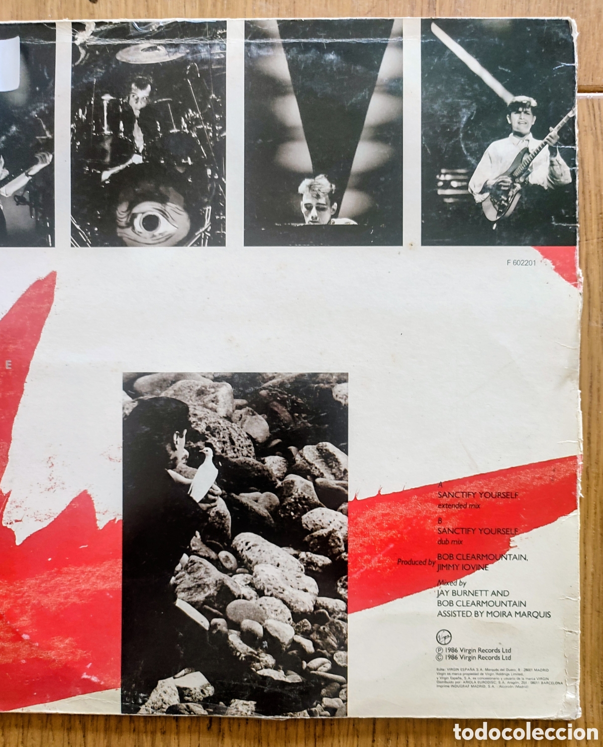 Discos de vinilo: LP SIMPLE MINDS POP ROCK. INTERNACIONAL - Foto 2