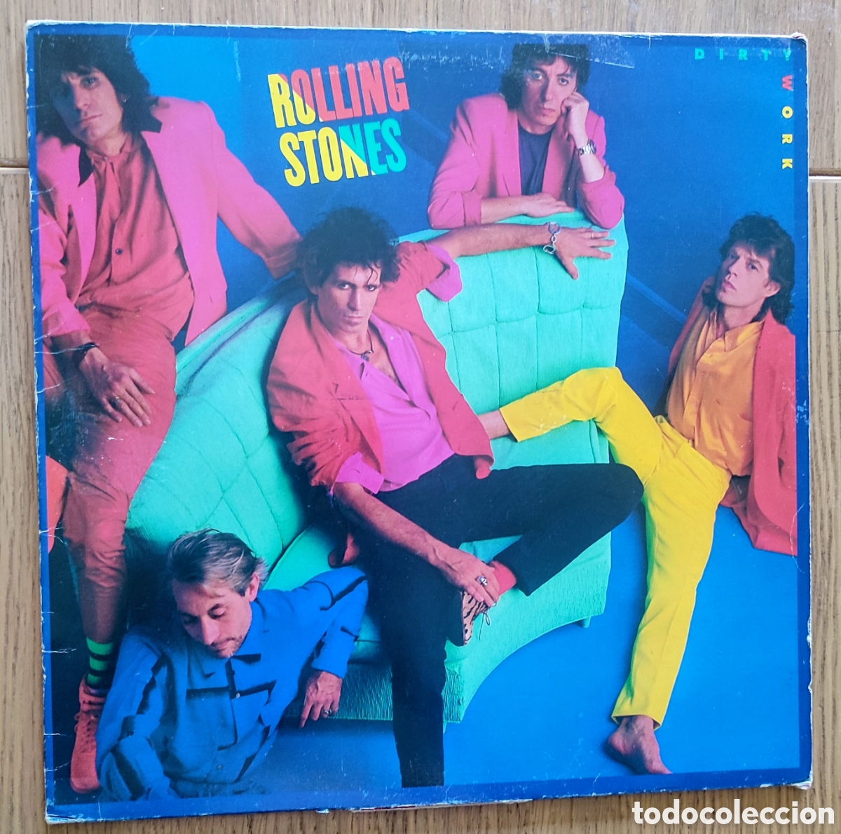 Discos de vinilo: LP THE ROLLING STONES ROCK - Foto 1
