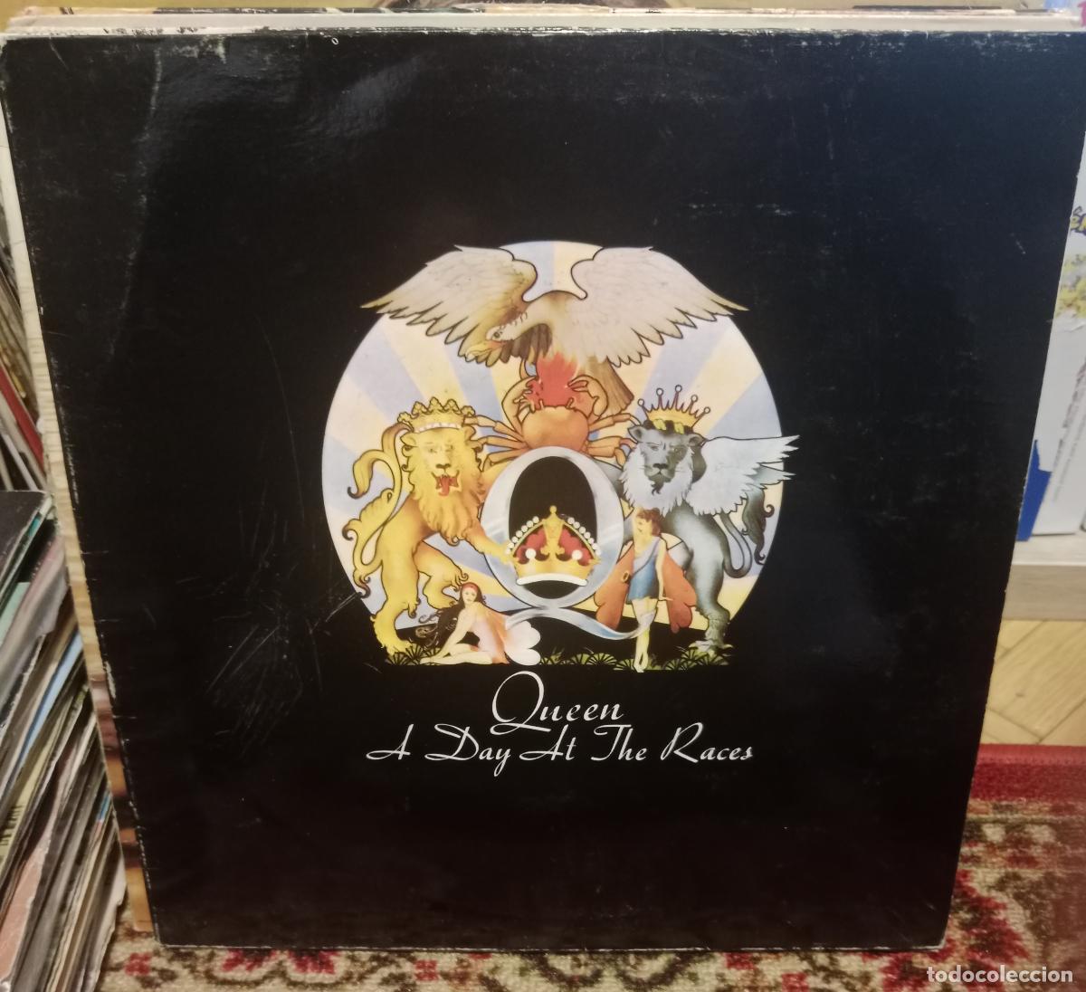 Discos de vinilo: Queen &ndash; A Day At The Races Lp Espa&ntilde;a 1986