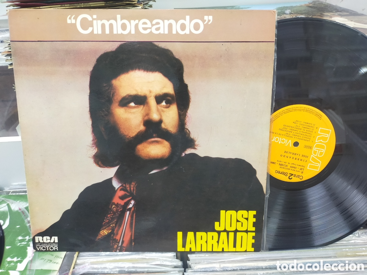 Discos de vinilo: Jos&eacute; larralde LP cimbreando Espa&ntilde;a 1973 - Foto 1