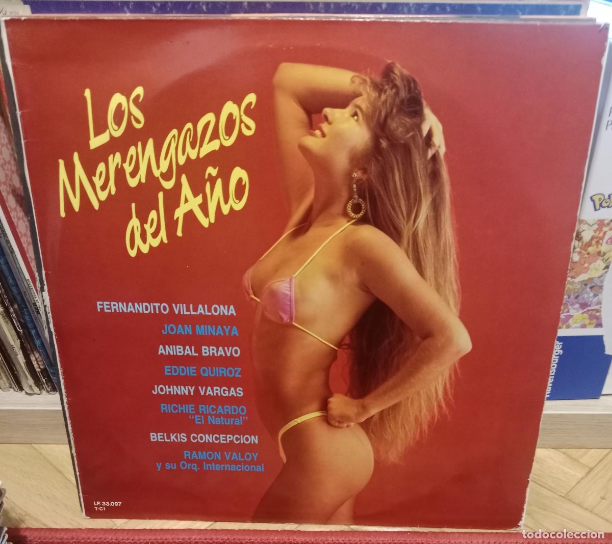 Discos de vinilo: Varios &ndash; Los Merengazos Del A&ntilde;o Vol. 4 Lp Espa&ntilde;a 1987