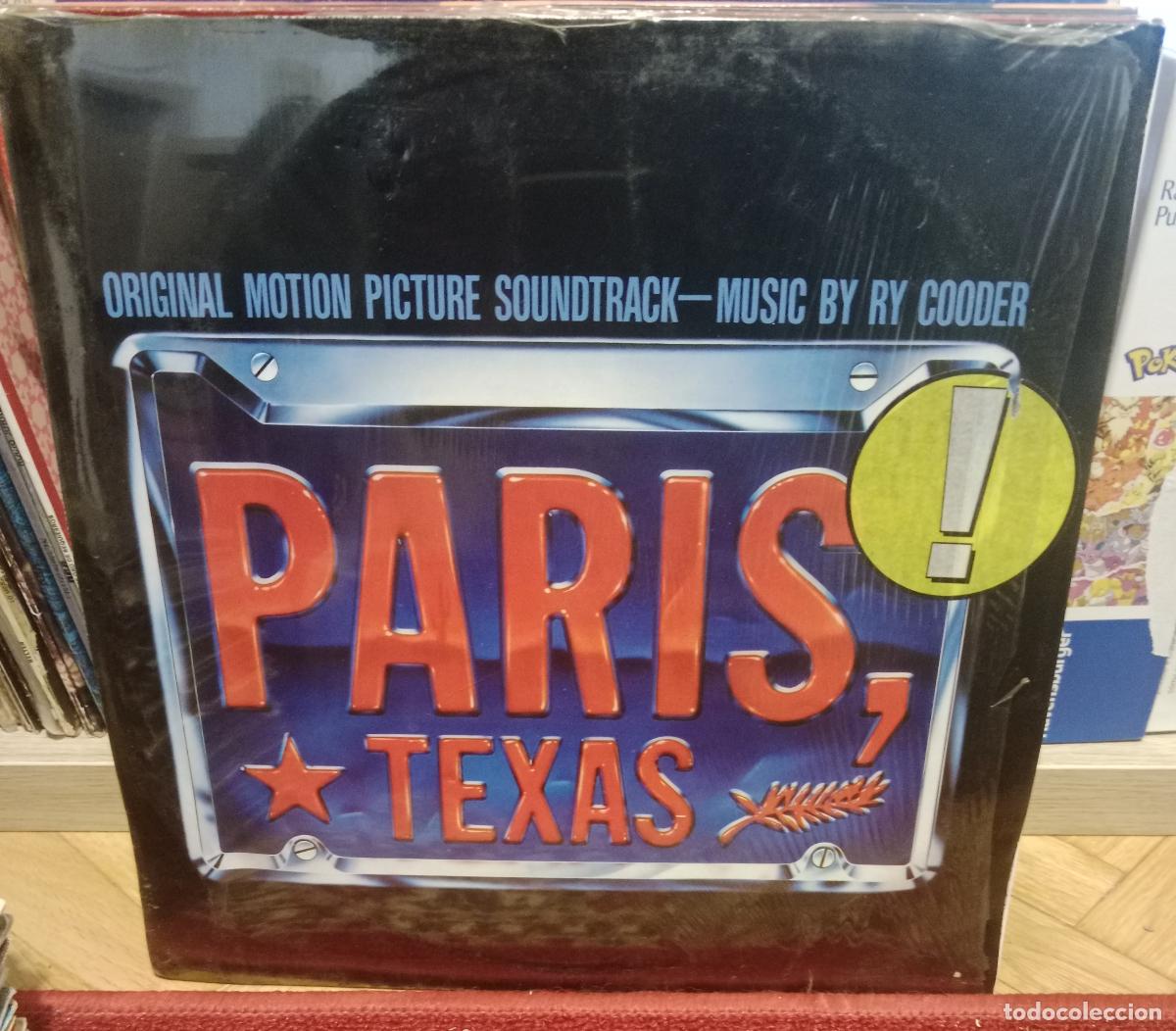 Discos de vinilo: Ry Cooder &ndash; Paris, Texas Lp Europa 1985