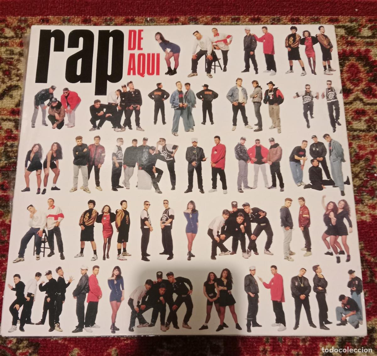 Discos de vinilo: Varios &ndash; Rap De Aqui Lp Espa&ntilde;a 1990