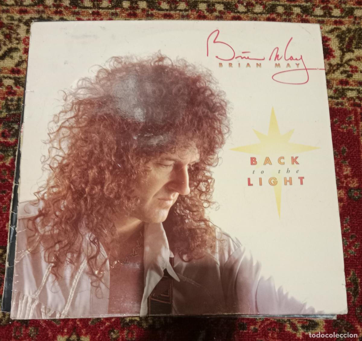 Discos de vinilo: Brian May &ndash; Back To The Light Lp Espa&ntilde;a 1992