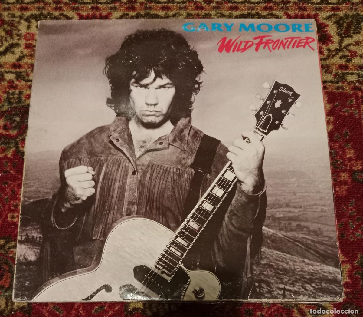 Discos de vinilo: Gary Moore &ndash; Wild Frontier Lp Espa&ntilde;a 1987