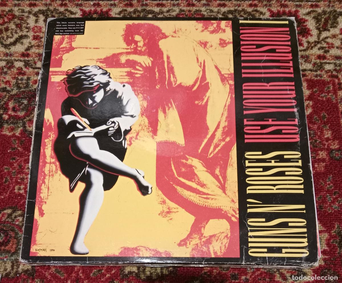 Discos de vinilo: Guns N' Roses &ndash; Use Your Illusion I Doble Lp Espa&ntilde;a 1991