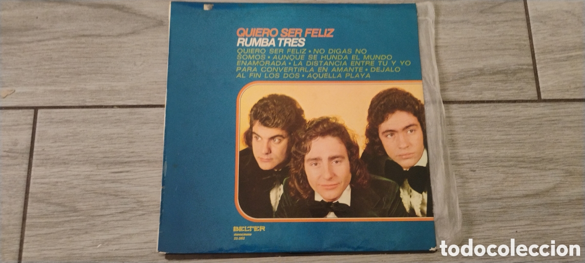 Discos de vinilo: RUMBA TRES-QUIERO SER FELIZ-LP-BELTER/SPAIN-IB