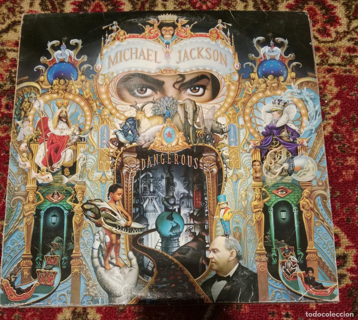 Discos de vinilo: Michael Jackson &ndash; Dangerous Doble Lp Espa&ntilde;a 1991