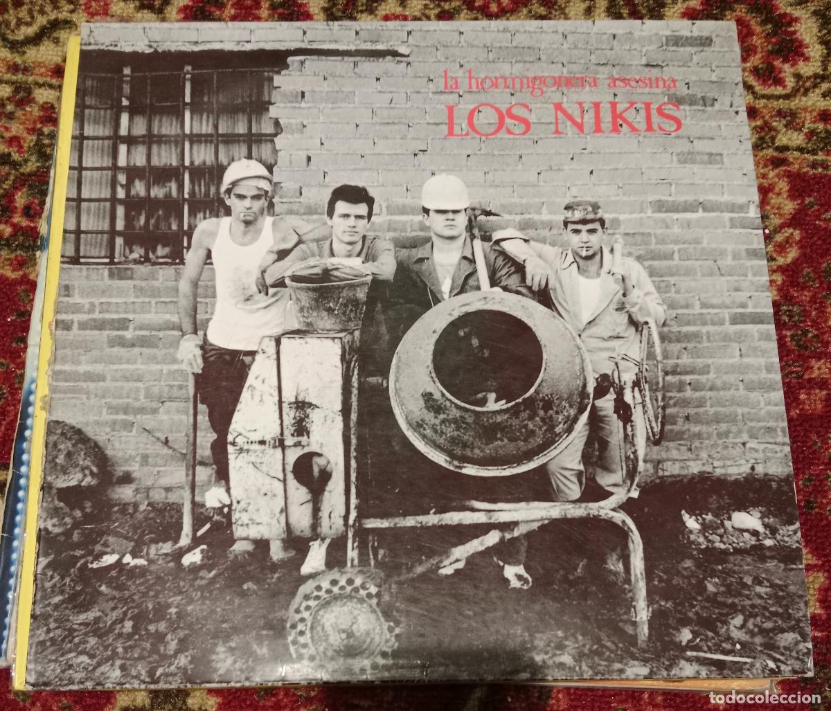 Discos de vinilo: Los Nikis &ndash; La Hormigonera Asesina Lp Espa&ntilde;a 1989