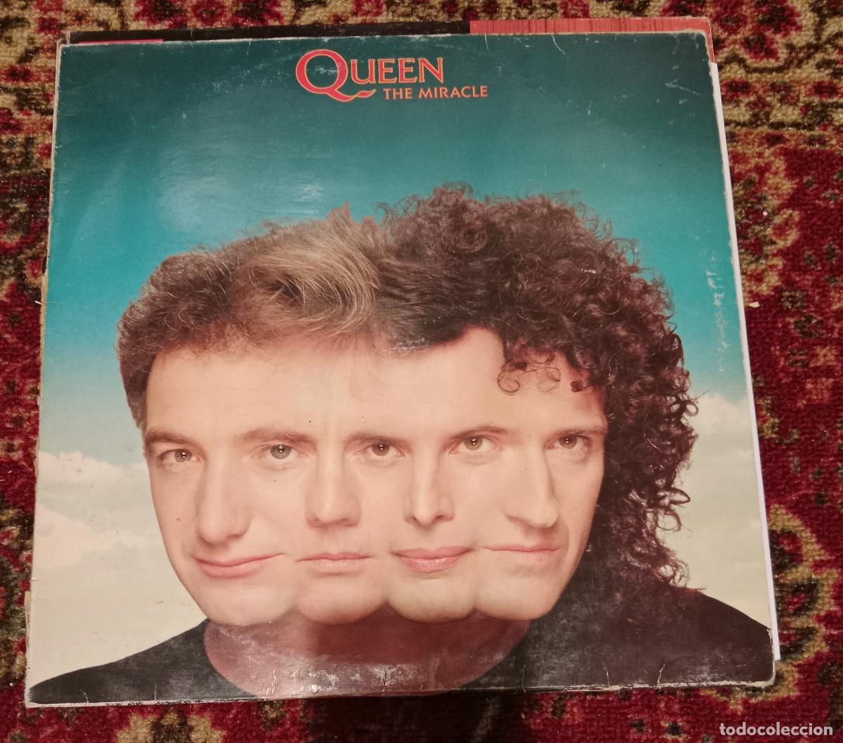 Discos de vinilo: Queen &ndash; The Miracle Lp Espa&ntilde;a 1989