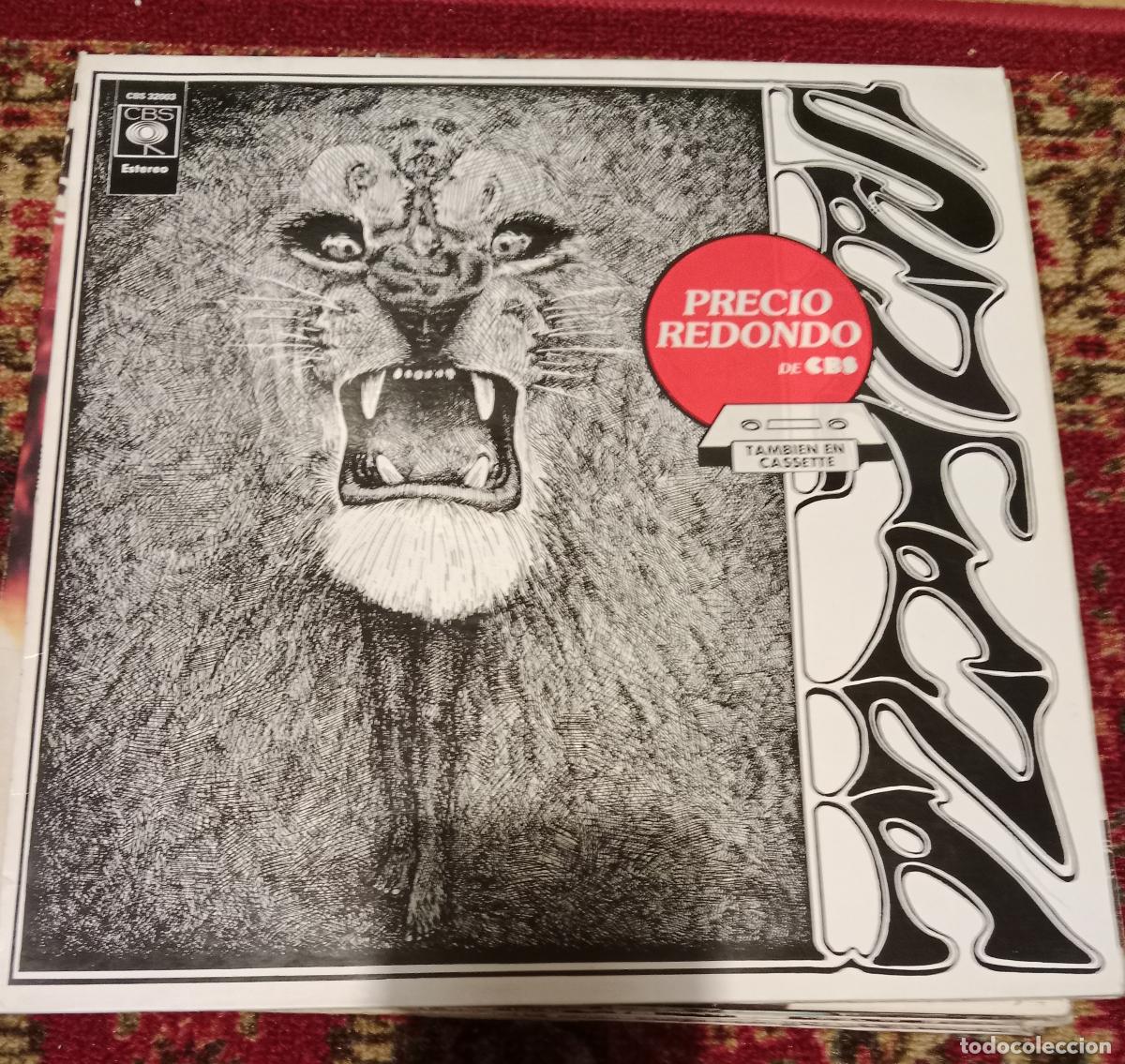 Discos de vinilo: Santana &ndash; Santana Lp Espa&ntilde;a 80s