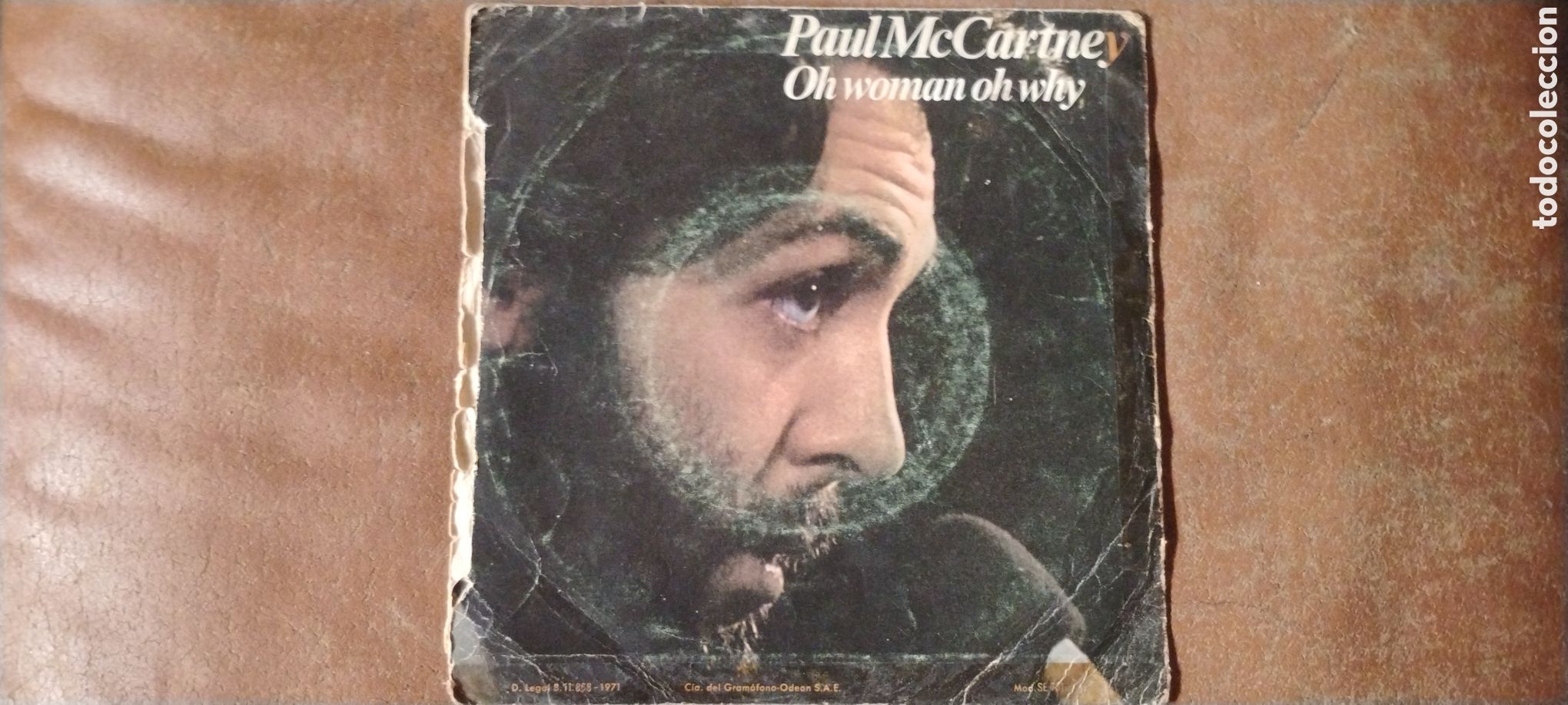 Discos de vinilo: PAUL McCARTNEY-ANOTHER DAY-SINGLE-ODEON/SPAIN-IBL - Foto 7