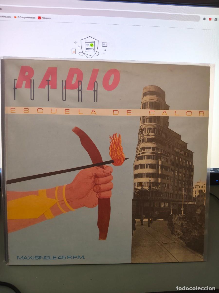 Discos de vinilo: Radio Futura. Escuela de Calor