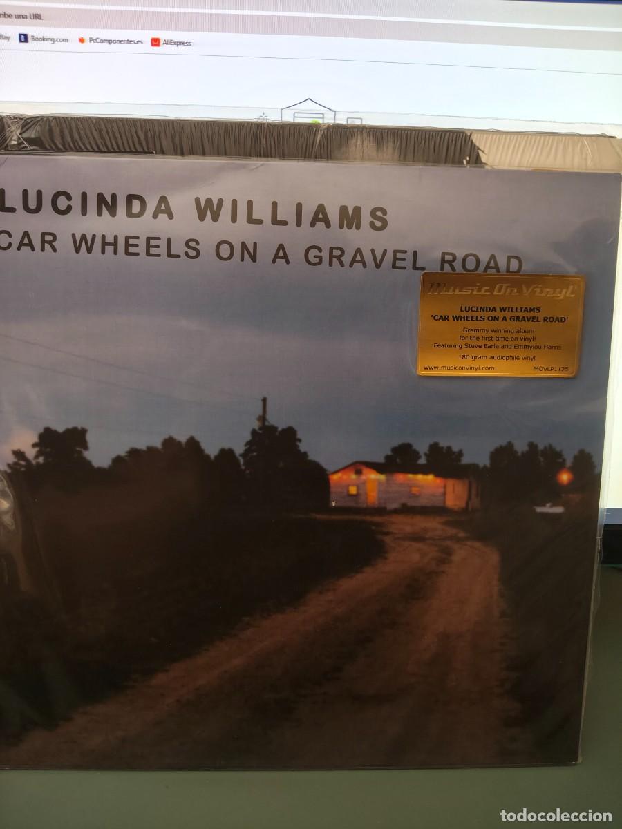 Discos de vinilo: Lucinda Williams. Car wheels on a gravel road