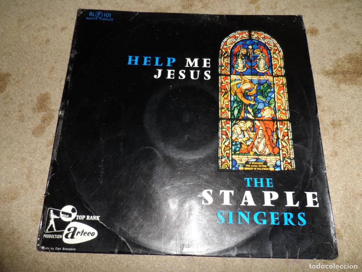 Discos de vinilo: The Staple Singers &ndash; Help Me Jesus (FRANCE 1959)