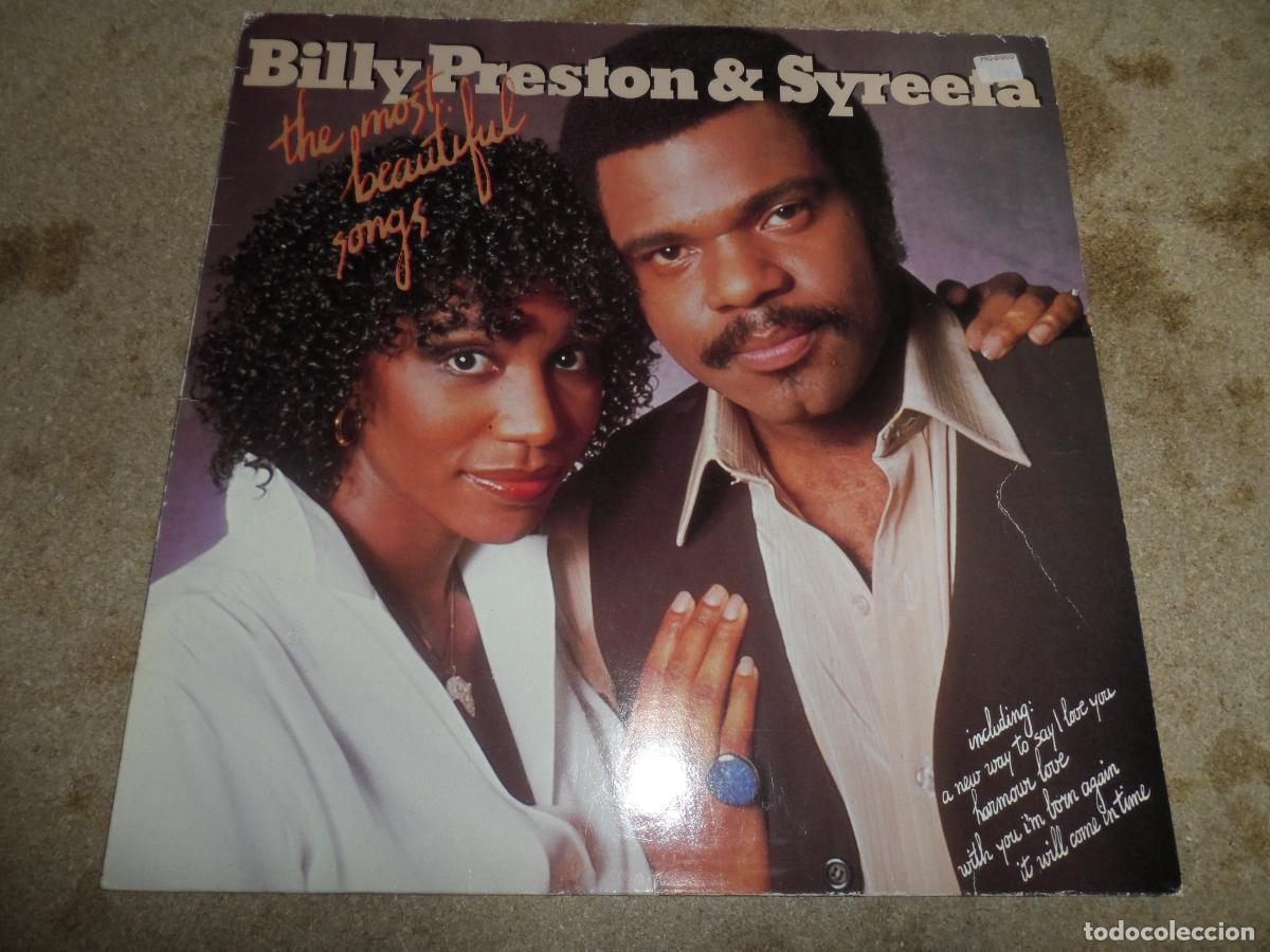 Discos de vinilo: Billy Preston & Syreeta &ndash; The Most Beautiful Songs (FRANCE 1982)