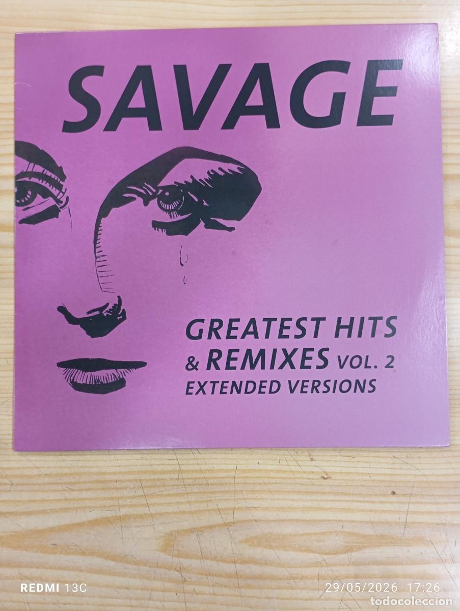Discos de vinilo: LP - Savage &lrm;&ndash; Greatest Hits & Remixes Vol. 2