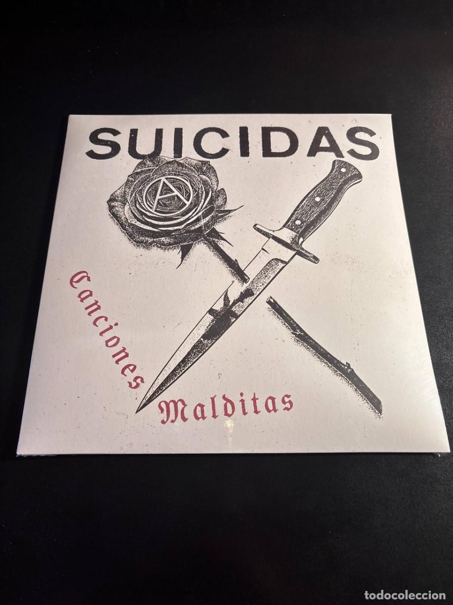 Discos de vinilo: Suicidas Canciones Malditas Disco de vinilo LP punk 12&rdquo; La Vida Es Un Mus