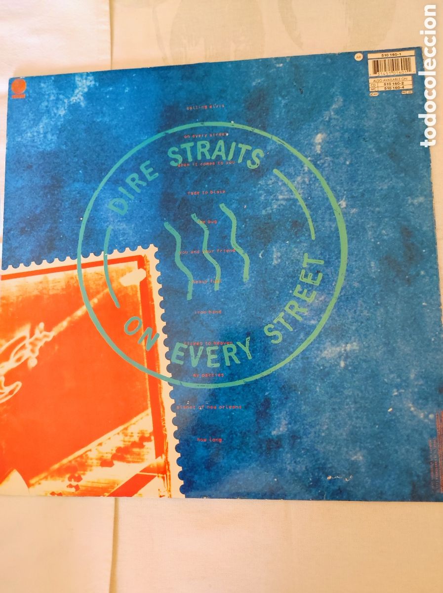 Discos de vinilo: DIRE STRAITS - ON EVERY STREET - Foto 2