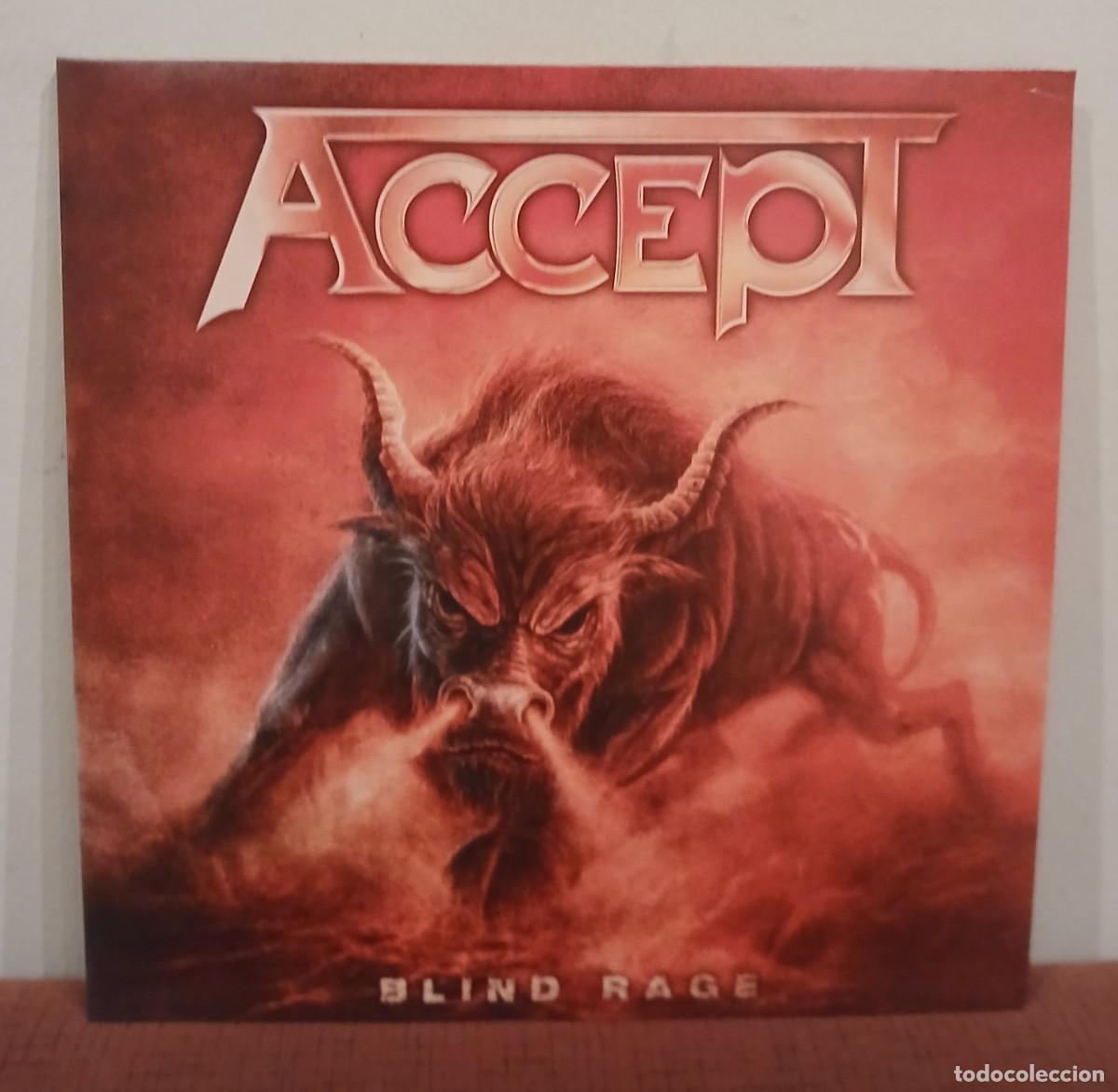 Discos de vinilo: VINILO NUEVO BLIND RAGE - DOBLE LP DE ACCEPT UNICO EN TODOCOLECCION