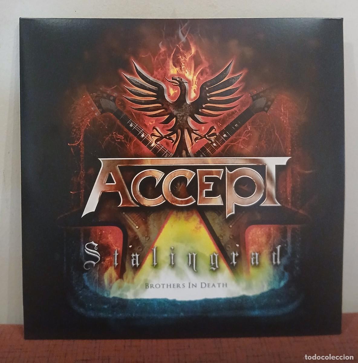 Discos de vinilo: VINILO STALINGRAD - DOBLE LP DE ACCEPT UNICO EN TODOCOLECCION