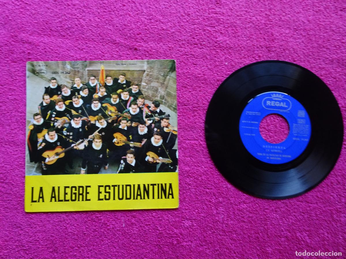 Discos de vinilo: la alegre estudiantina tuna de la facultad de barcelona despierta 1960 regal sedl 19263