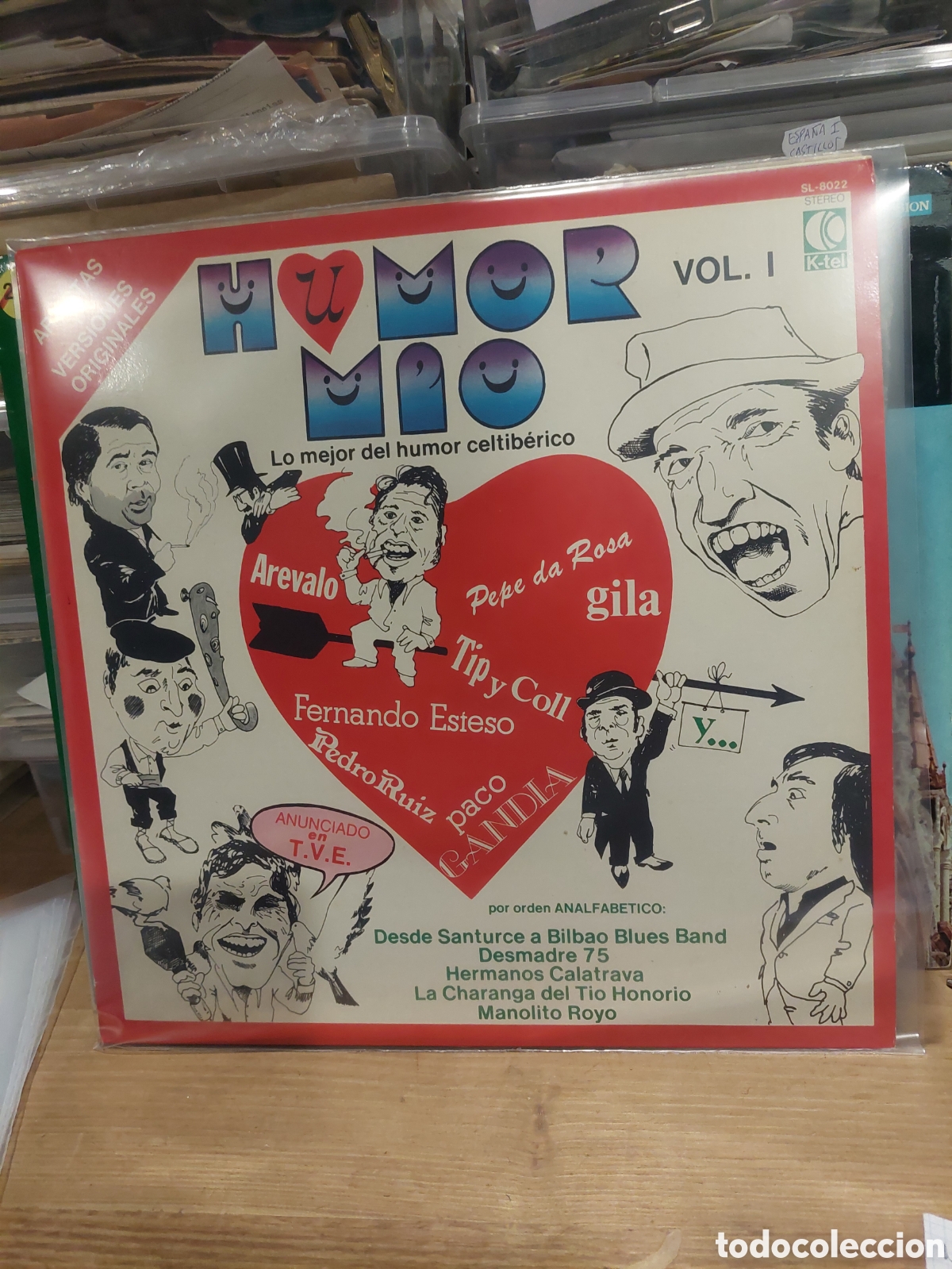 Discos de vinilo: LP HUMOR MIO HUMOR CELTIBERIC0