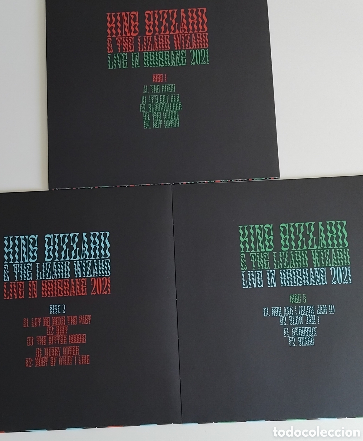Discos de vinilo: King Gizzard lizard wizard, live in Brisbane 3Lps - Foto 5