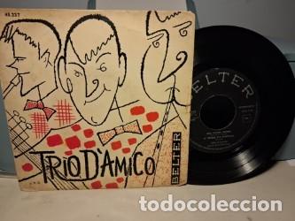 Discos de vinilo: EP TRIO D&acute;AMICO : PIOVE + 3 - Foto 1