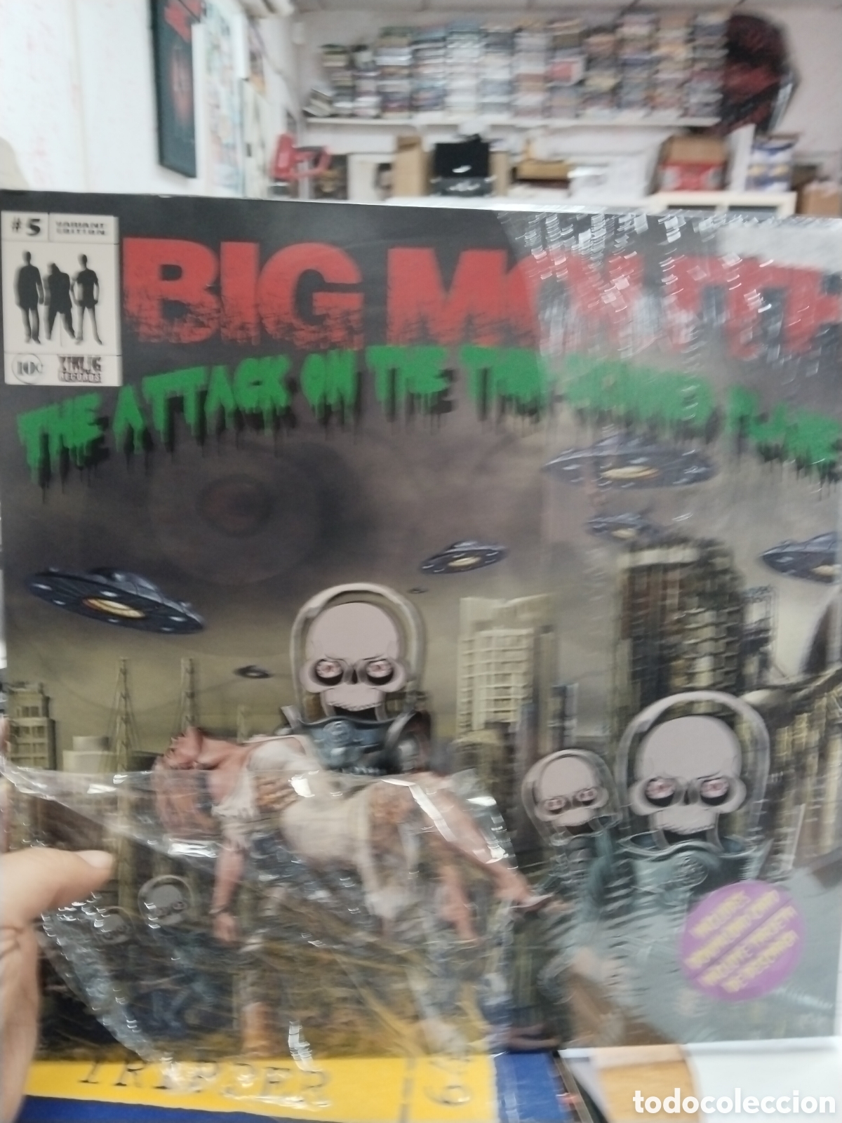 Discos de vinilo: Big mouth - the attack on the thin skinned planet