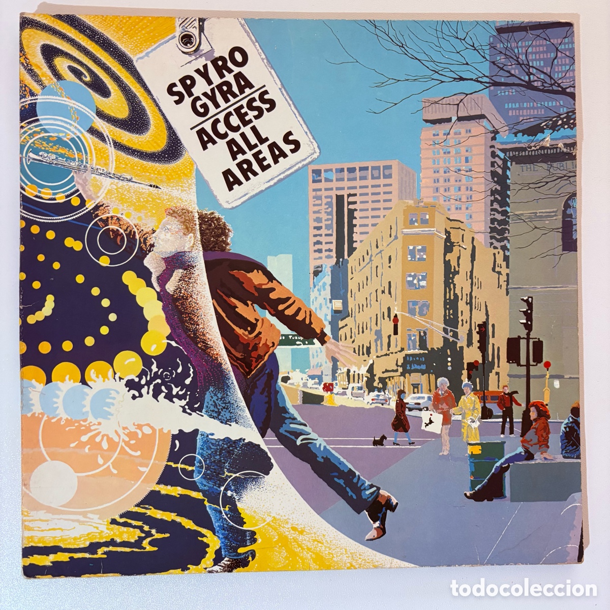 Discos de vinilo: doble lp Spyro Gyra &ndash; Access All Areas edicion europea de 1984