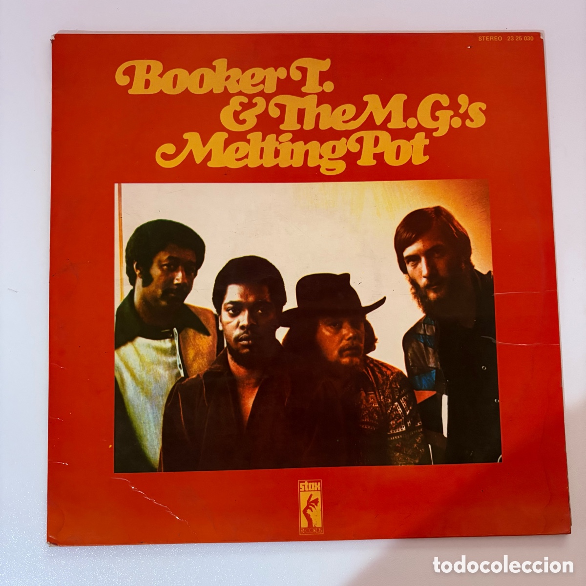 Discos de vinilo: lp Booker T. & The M.G.'s Melting Pot edicion espa&ntilde;ola de 1972