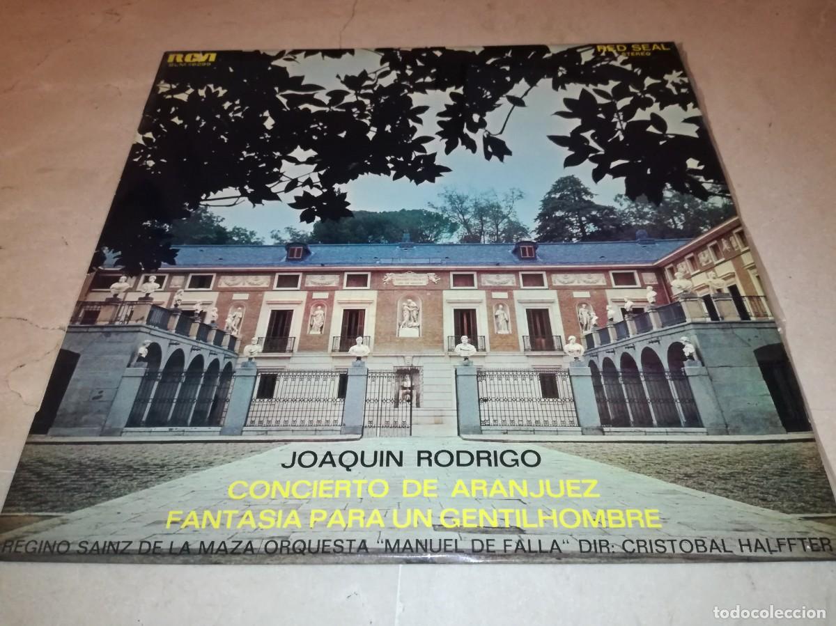 Discos de vinilo: JOAQUIN RODRIGO-CONCIERTO DE ARANJUEZ-FANTASIA PARA UN GENTILHOMBRE-EDICI&Oacute;N ORIGINAL ESPA&Ntilde;OLA