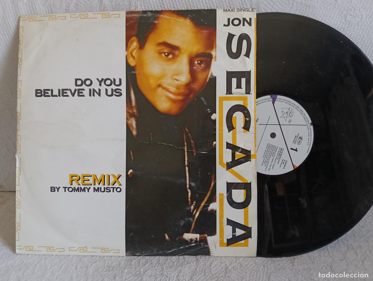 Discos de vinilo: JON SECADA Do You Believe In Us Maxi Buen estado.Ver titulos y dem&aacute;s informaci&oacute;n en fotos.Pedido m&iacute;n