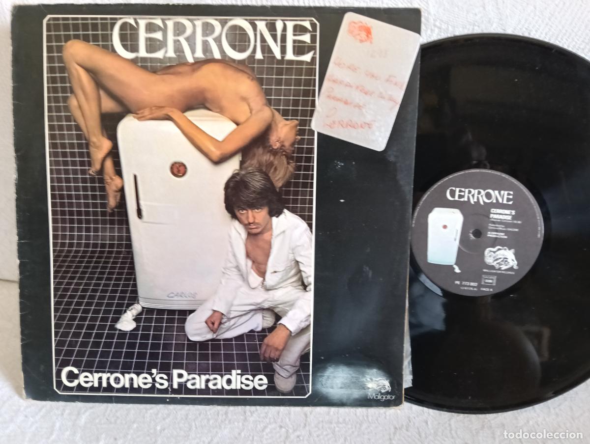 Discos de vinilo: CERRONE Cerrones Paradise Maxi Excelente estado.Ver titulos y dem&aacute;s informaci&oacute;n en fotos.Pedido m&iacute;n