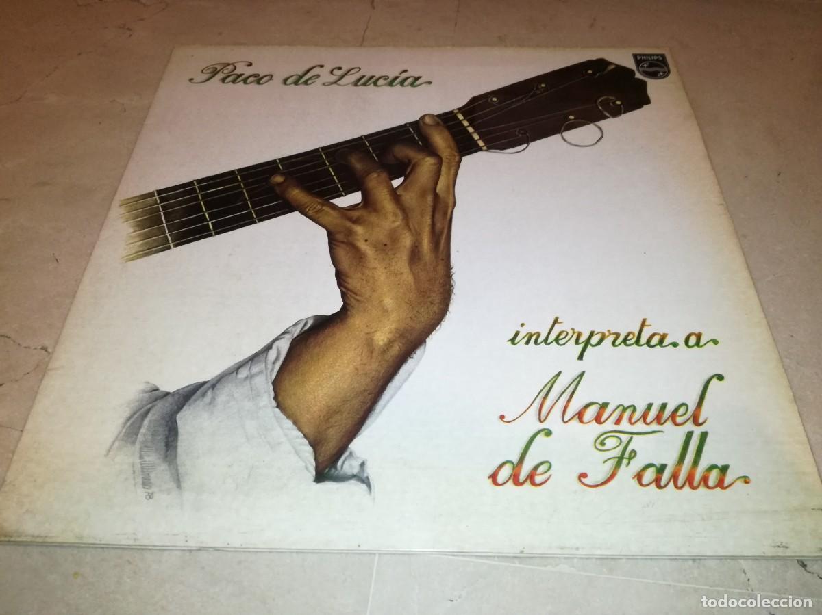 Discos de vinilo: PACO DE LUCIA INTERPRETA A MANUEL DE FALLA-GATEFOLD-EN MUY BUEN ESTADO