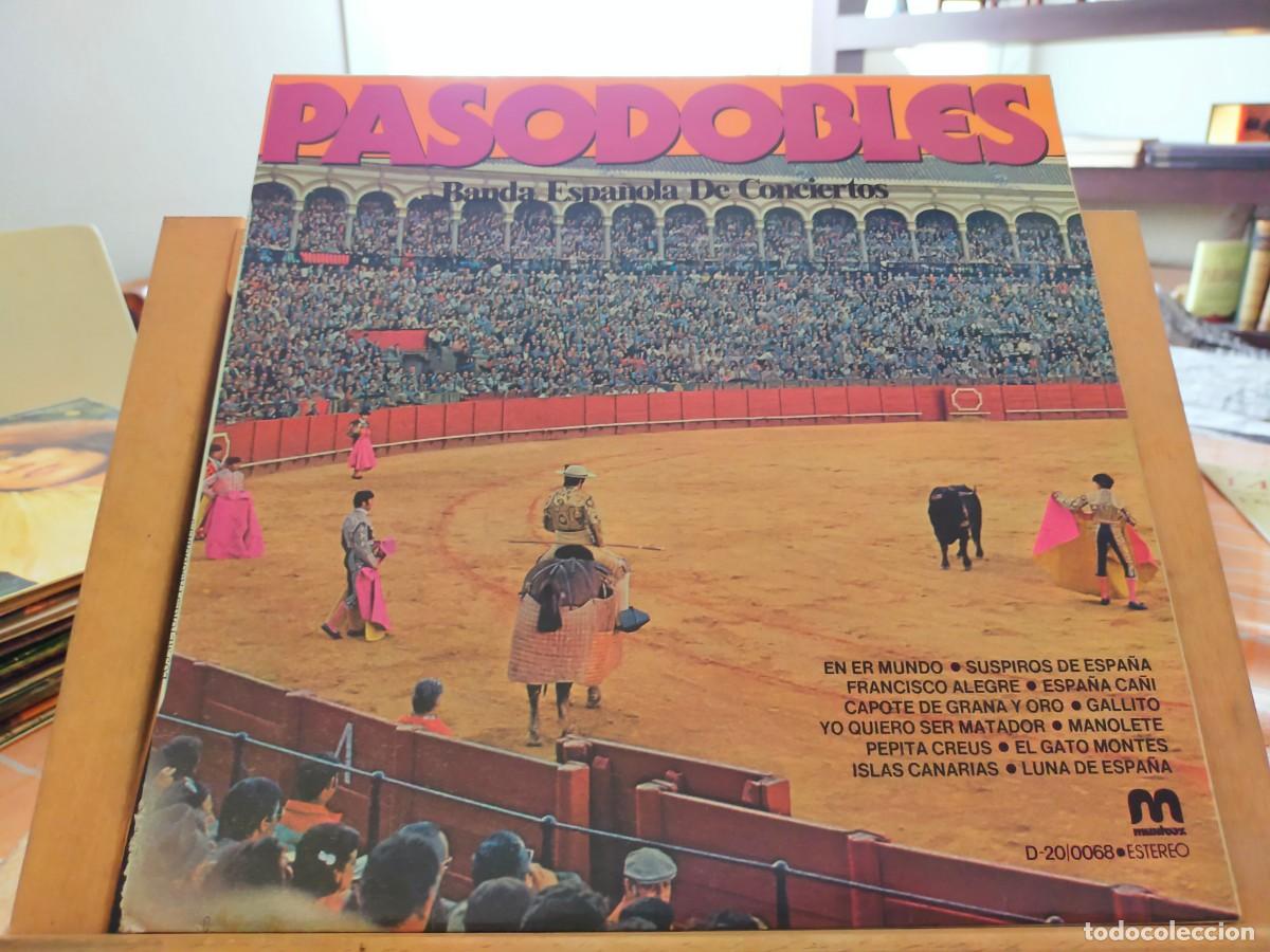 Discos de vinilo: PASODOBLES. BANDA ESPA&Ntilde;OLA DE CONCIERTOS. DISCOS MERCURIO. 12 TEMAS. 1981