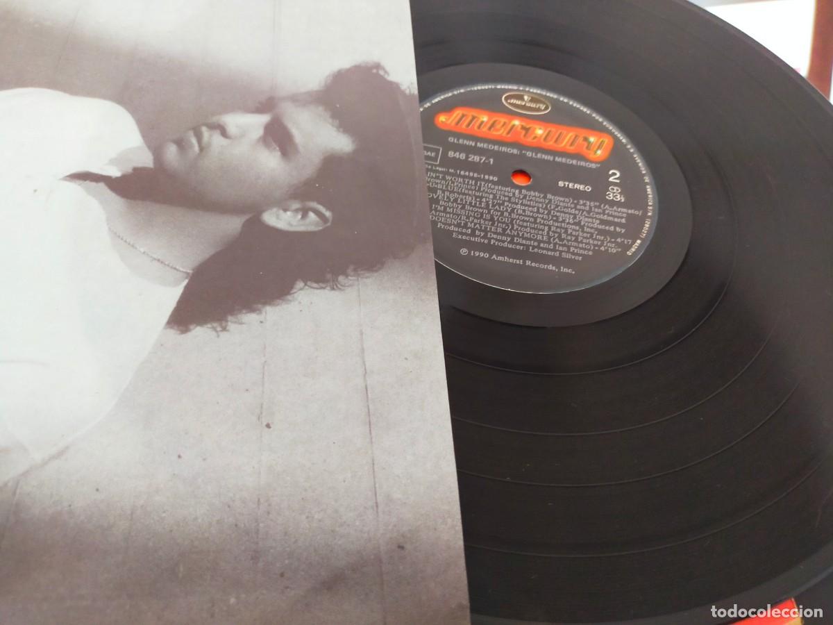 Discos de vinilo: GLEN MEDEIROS. MERCURY. PHONOGRAM. 10 TEMAS. 1990 - Foto 5