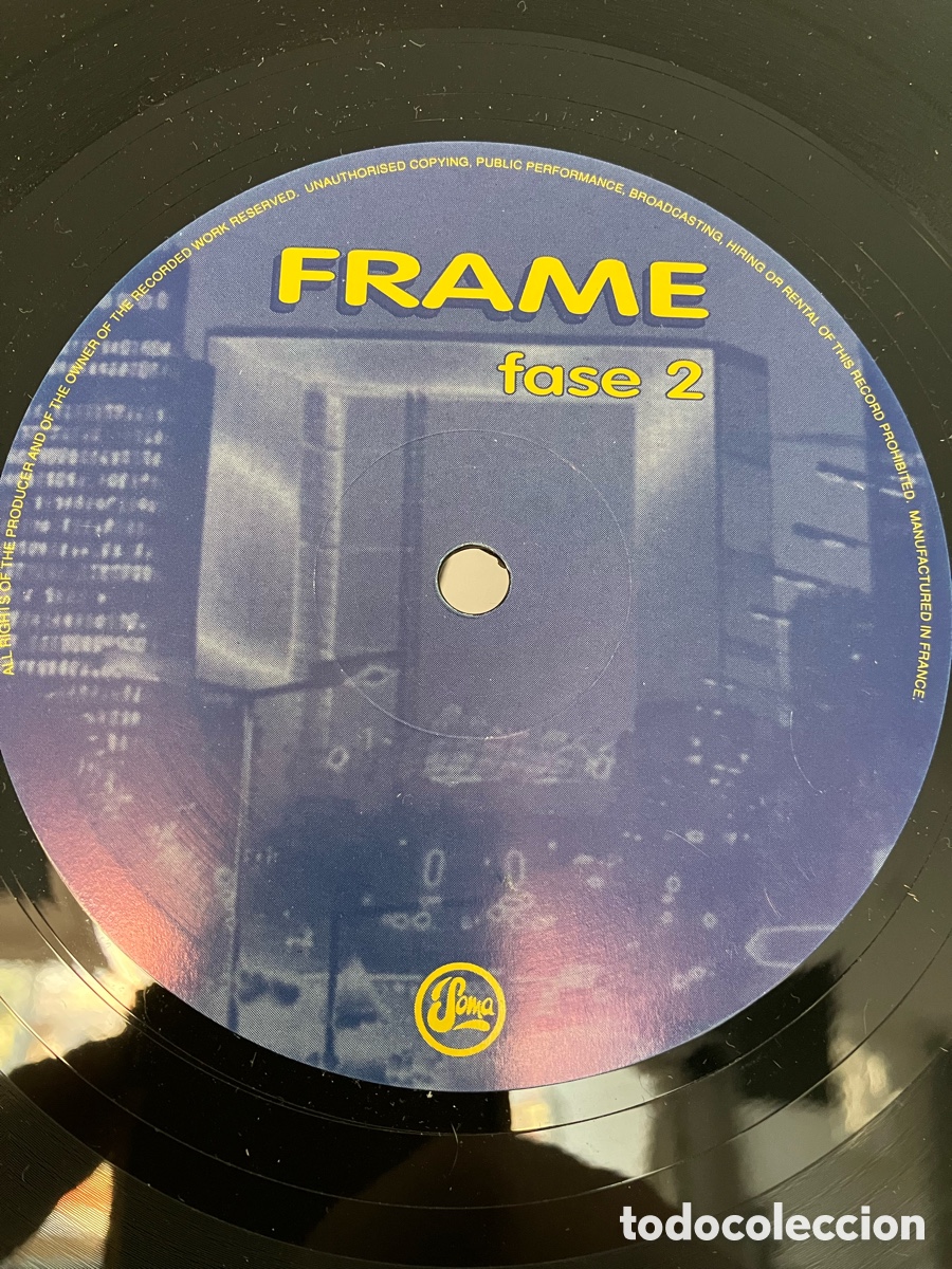 Discos de vinilo: Frame - Fase 2 -Soma Records. - Foto 3