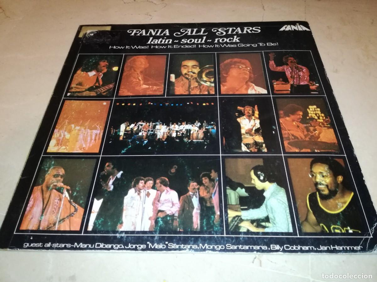Discos de vinilo: FANIA ALL STARS-LATIN / SOUL / ROCK-GATEFOLD-EDICI&Oacute;N ESPA&Ntilde;OLA-BILLY COBHAM, JORGE SANTANA, ETC