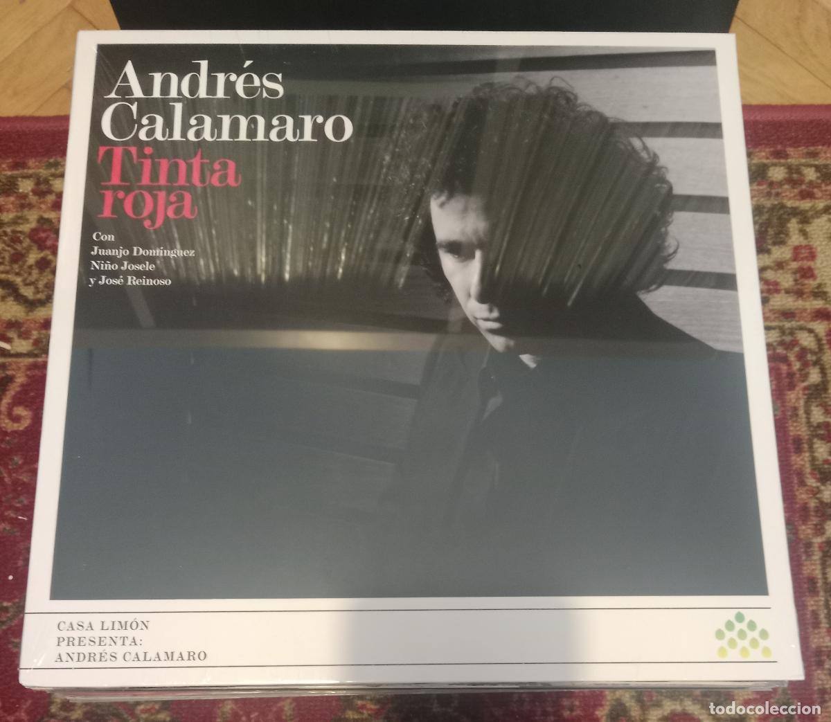 Discos de vinilo: Andr&eacute;s Calamaro &ndash; Tinta Roja Lp 2023 nuevo