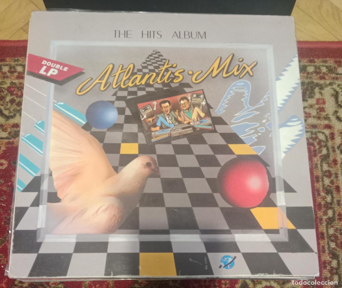 Discos de vinilo: Mike Platinas & Javier Ussia &ndash; Atlantis Mix (The Hits Album) Lp Espa&ntilde;a 1986